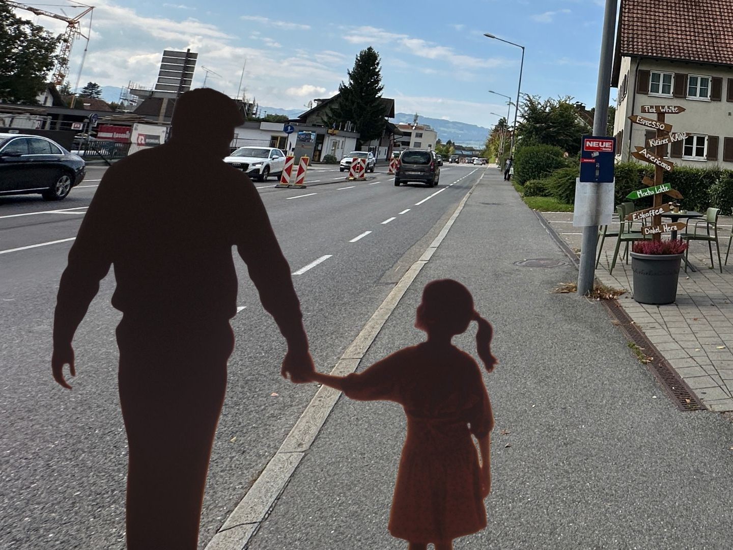 Ein Mädchen wurde auf dem Schulweg von einem unbekannten Mann angesprochen.