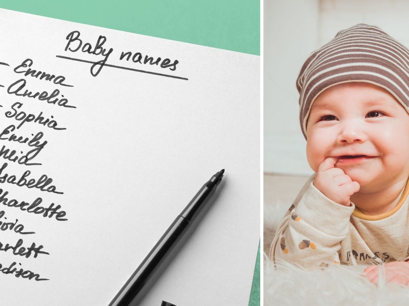 Die beliebtesten Babynamen. (Symbolbild)
