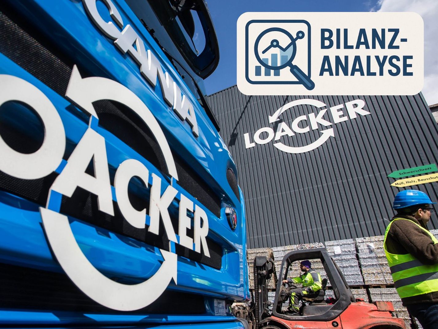 Loacker Recycling hat 2024 operativ wieder zugelegt