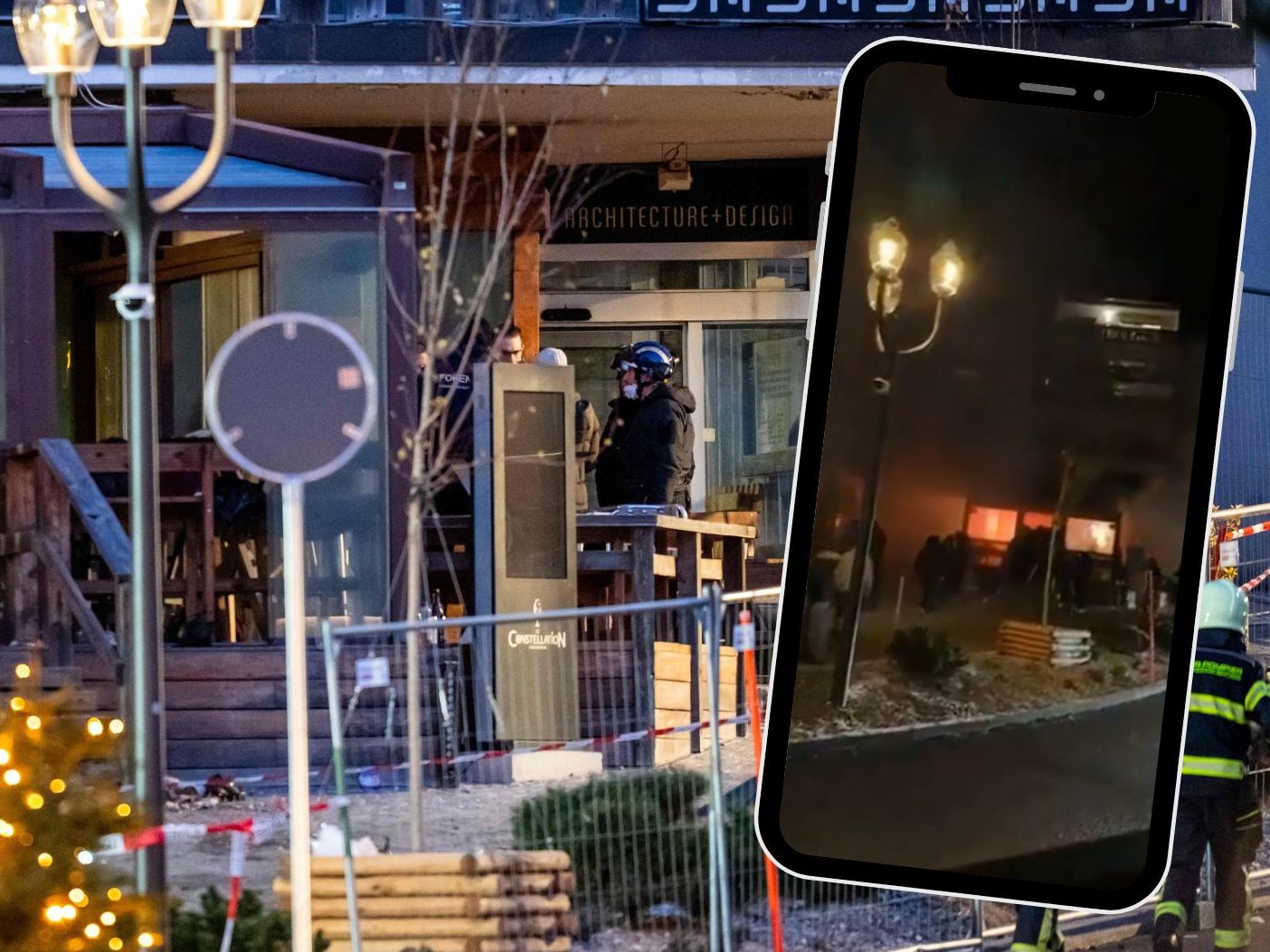 Bei einem Brand während einer Silvesterparty im Schweizer Nobel-Skiort Crans-Montana sind nach Polizeiangaben mehrere Dutzend Menschen ums Leben gekommen.