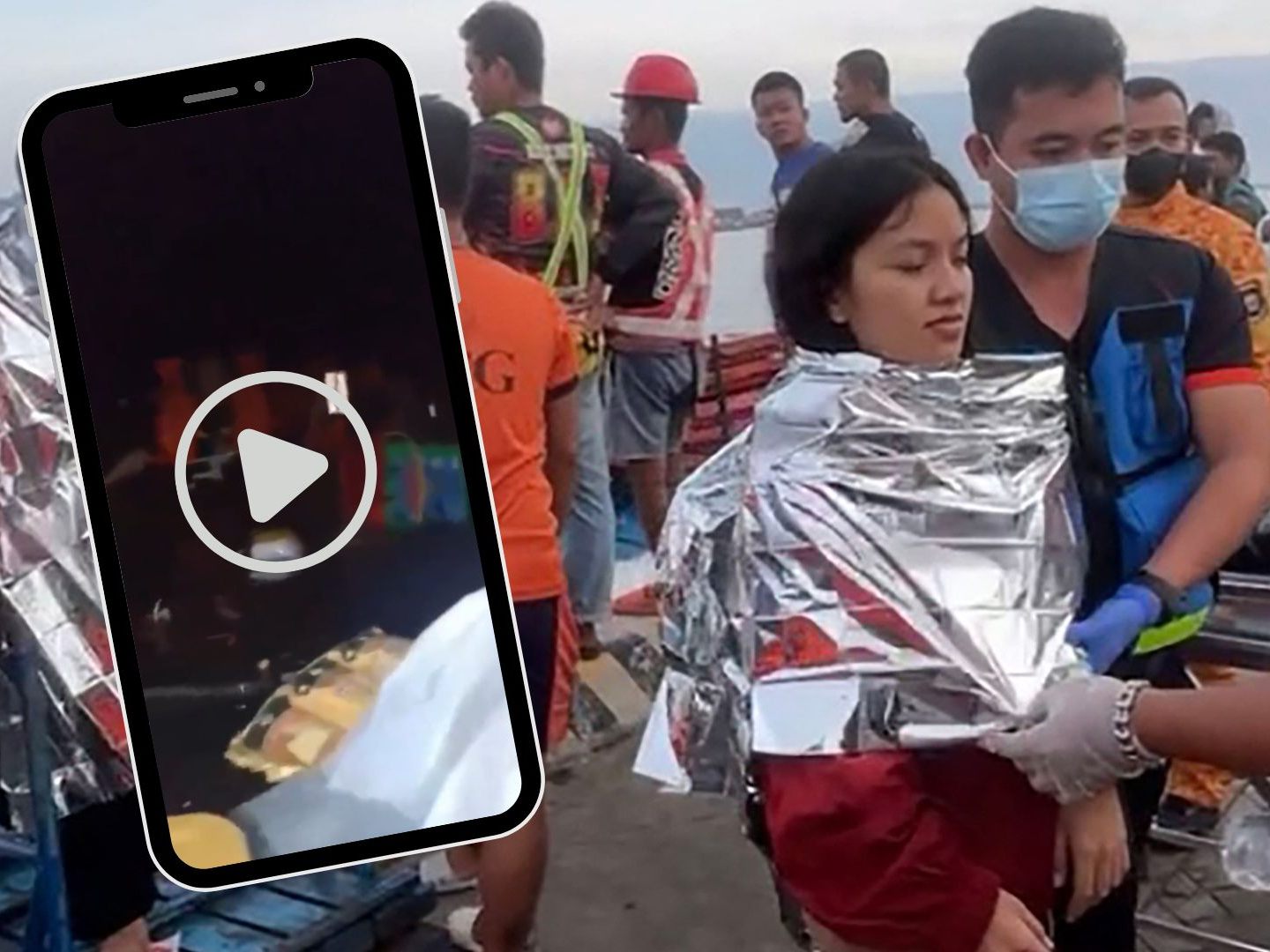 Auf den Philippinen ist eine Fähre gesunken.