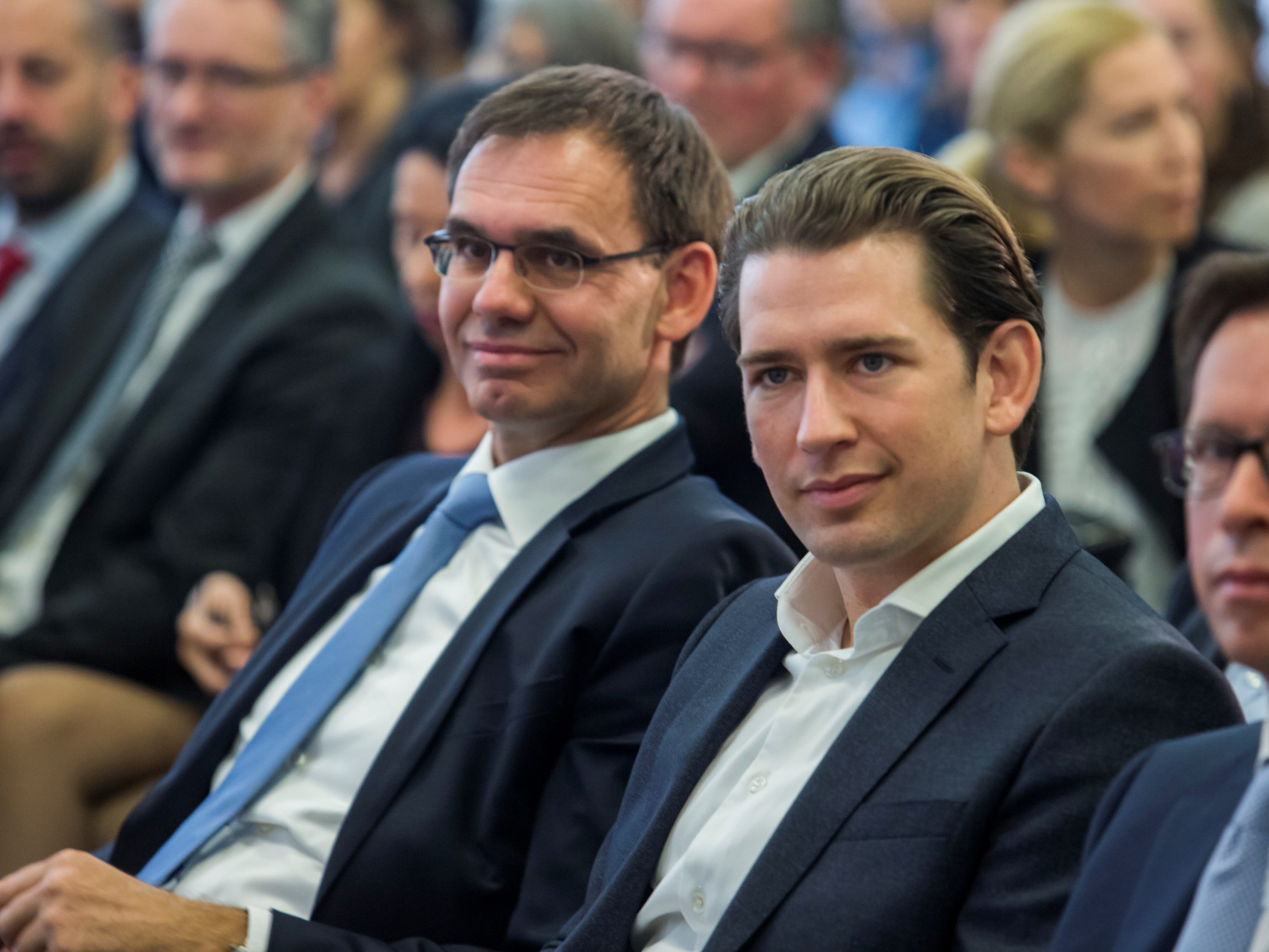 Archivbild: Ex-Kanzler Sebastian Kurz mit LH Markus Wallner.