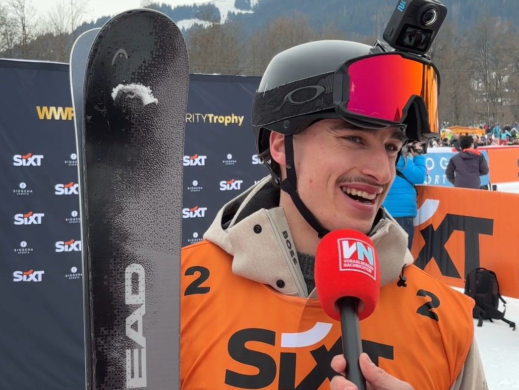 David Meier war beim Kitz-Charity-Race am Start.