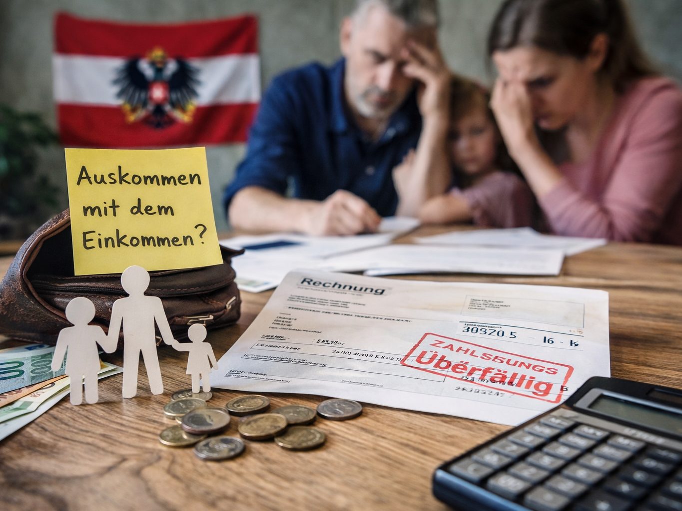 Symbolbild: Steigende Wohnkosten, Energiepreise und Lebensmittelkosten belasten viele Haushalte.