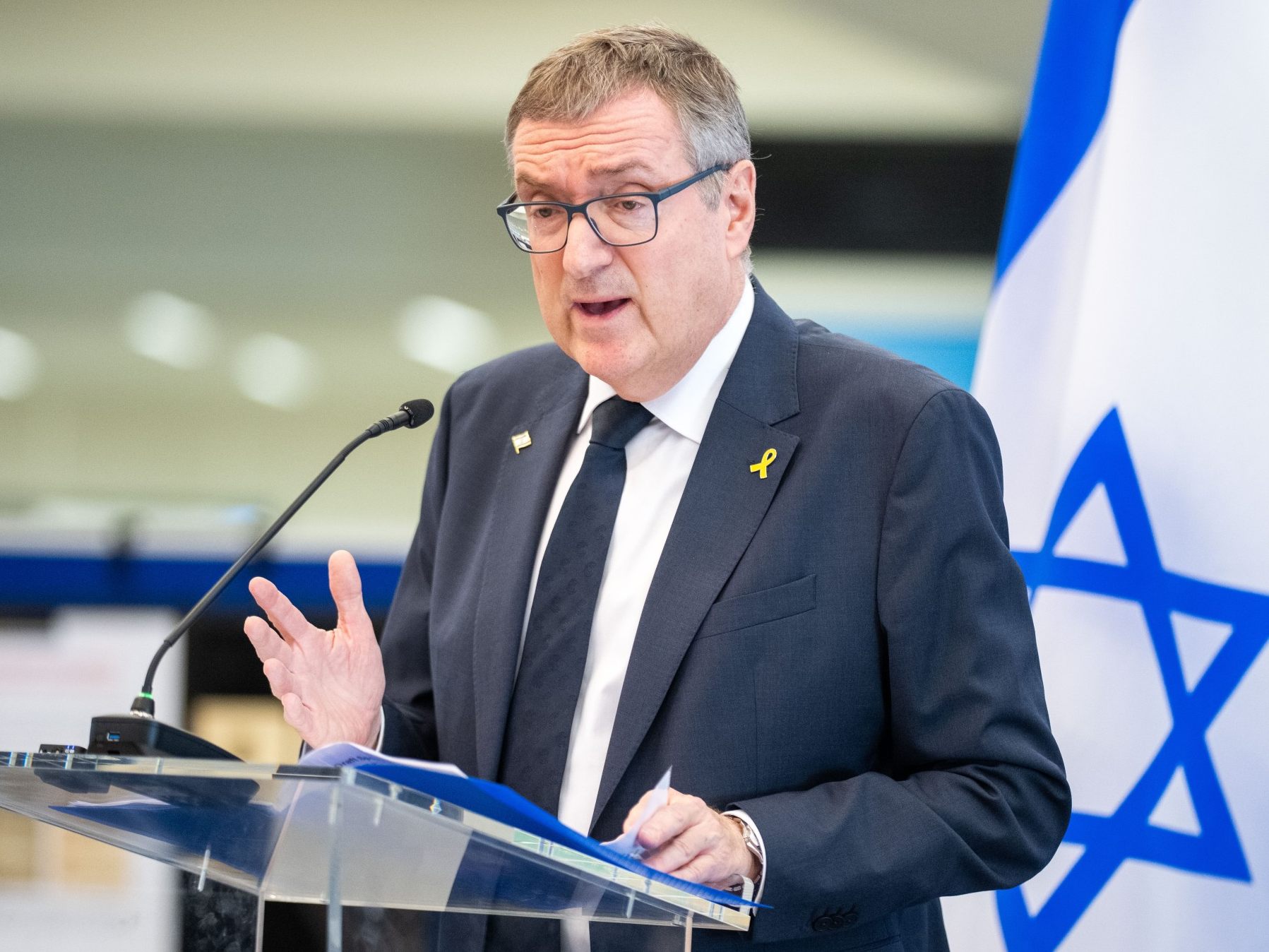 Israels Botschafter David Roet: „Israel und Österreich haben eine schmerzhafte und komplexe Geschichte in eine Partnerschaft verwandelt.“.