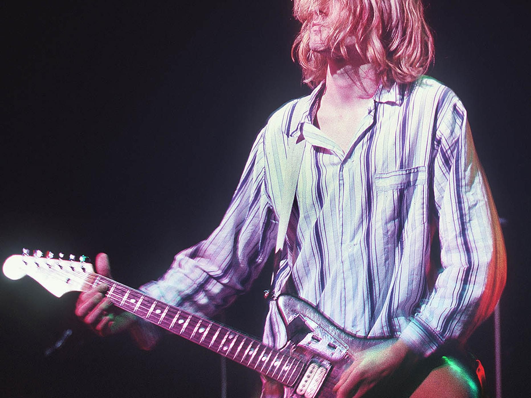Kurt Cobain im Februar 1992.