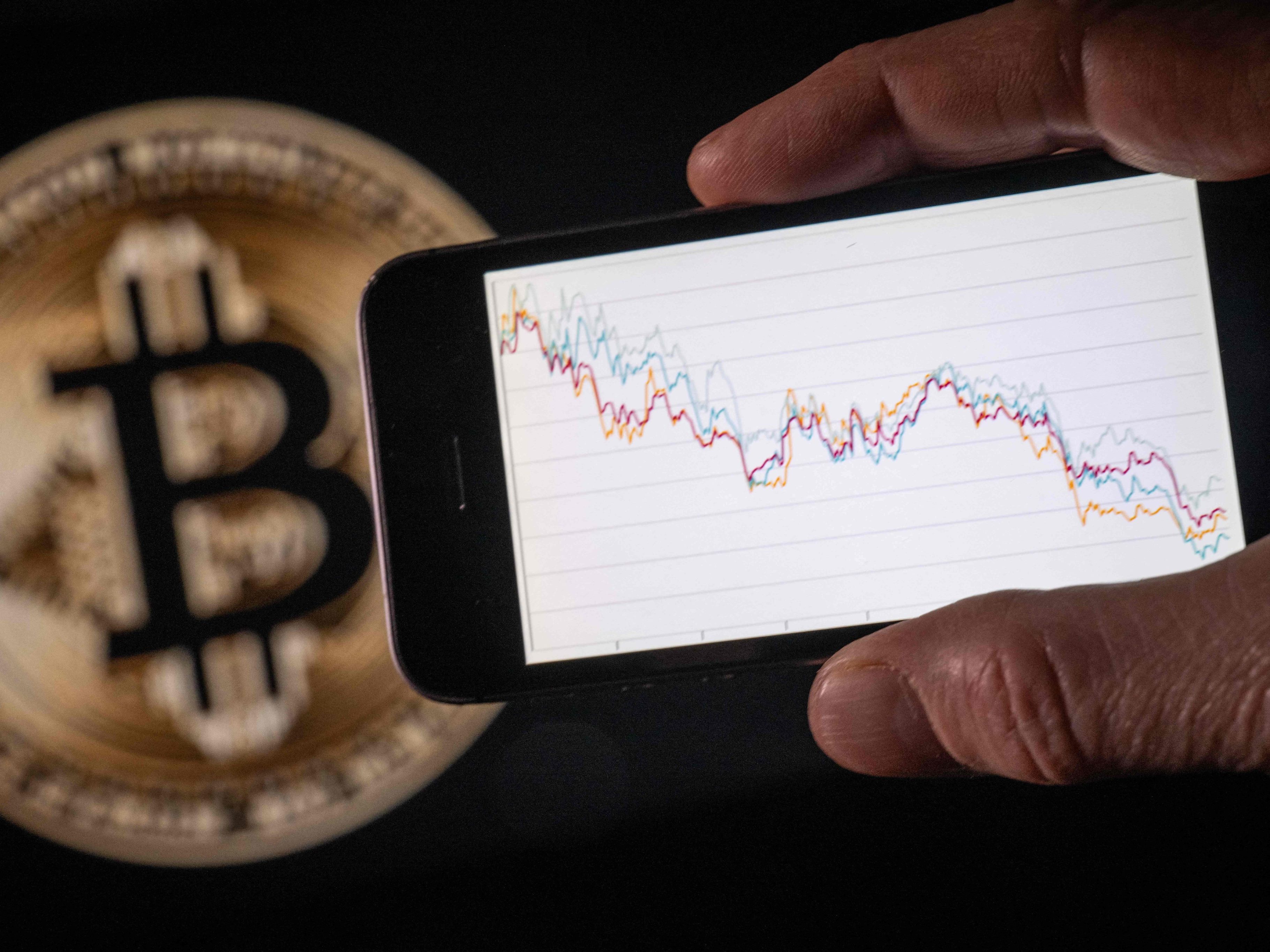 Bitcoin weiter im Sinkflug