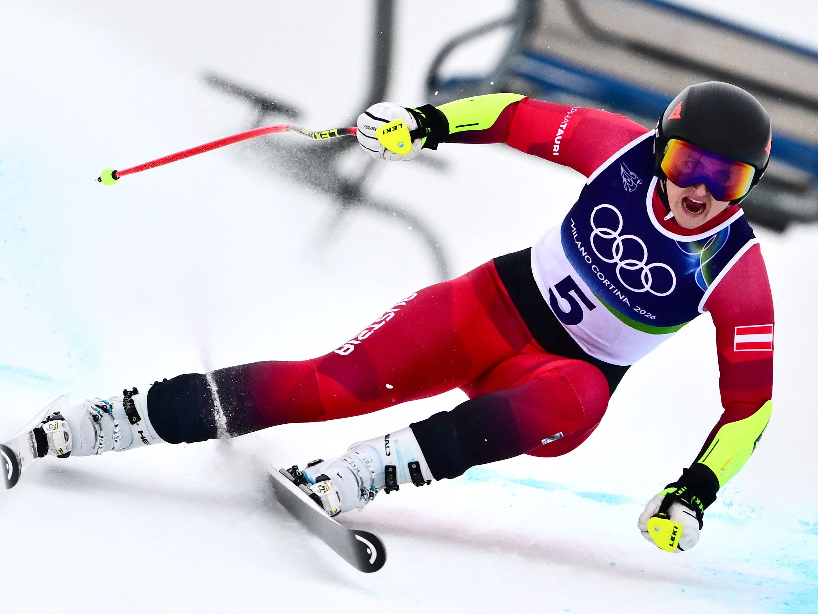Nina Ortlieb geht mit Katharina Gallhuber in den Team-Bewerb.