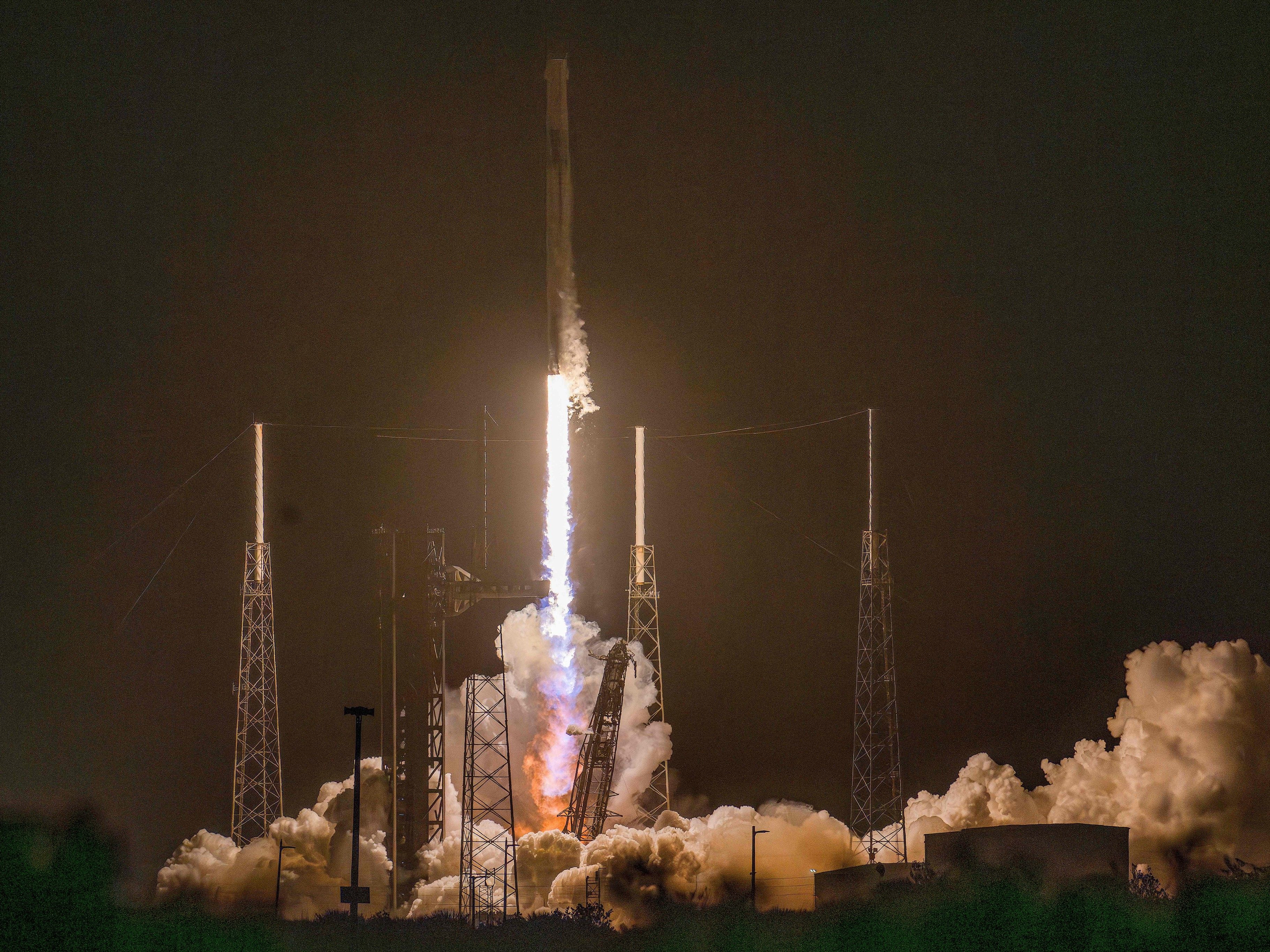 Raketenrückkehr hinterlässt Lithiumwolke in der Atmosphäre