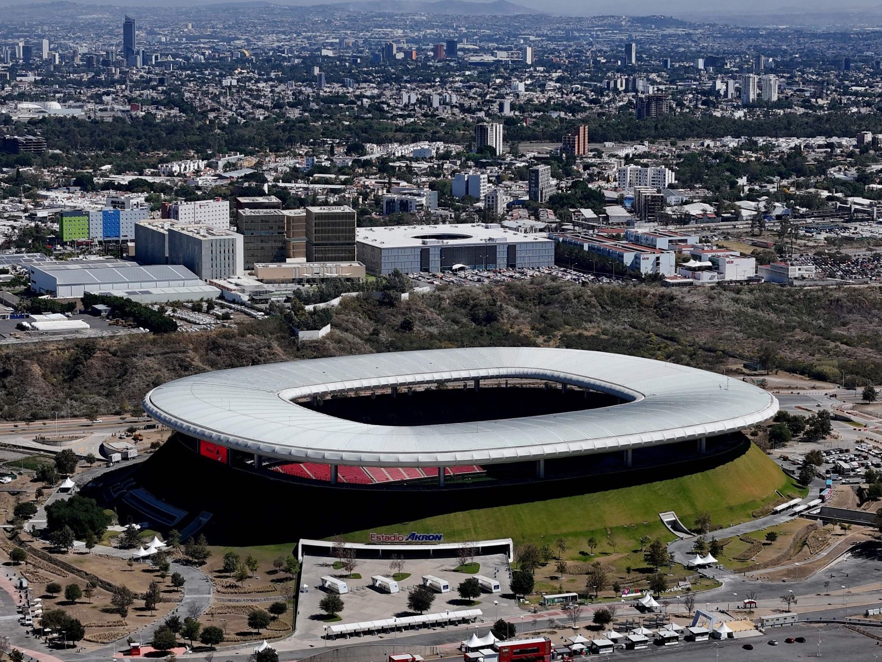 Das Akron-Stadion ist einer der Spielorte bei der diesjährigen Fußball-WM.