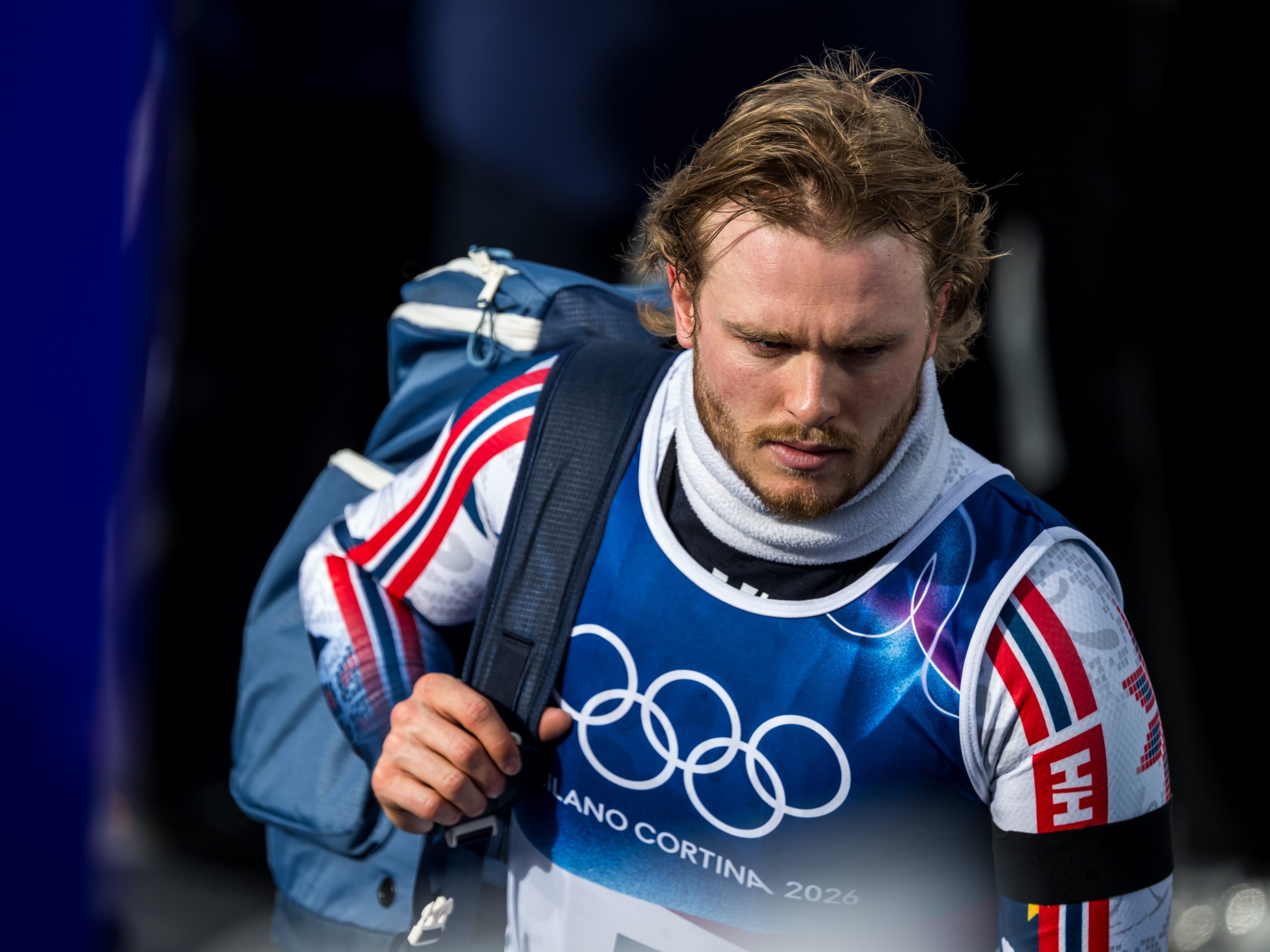 Atle Lie McGrath sprach nach seinem Slalom-Aus bei Olympia über seine Flucht in den Wald.