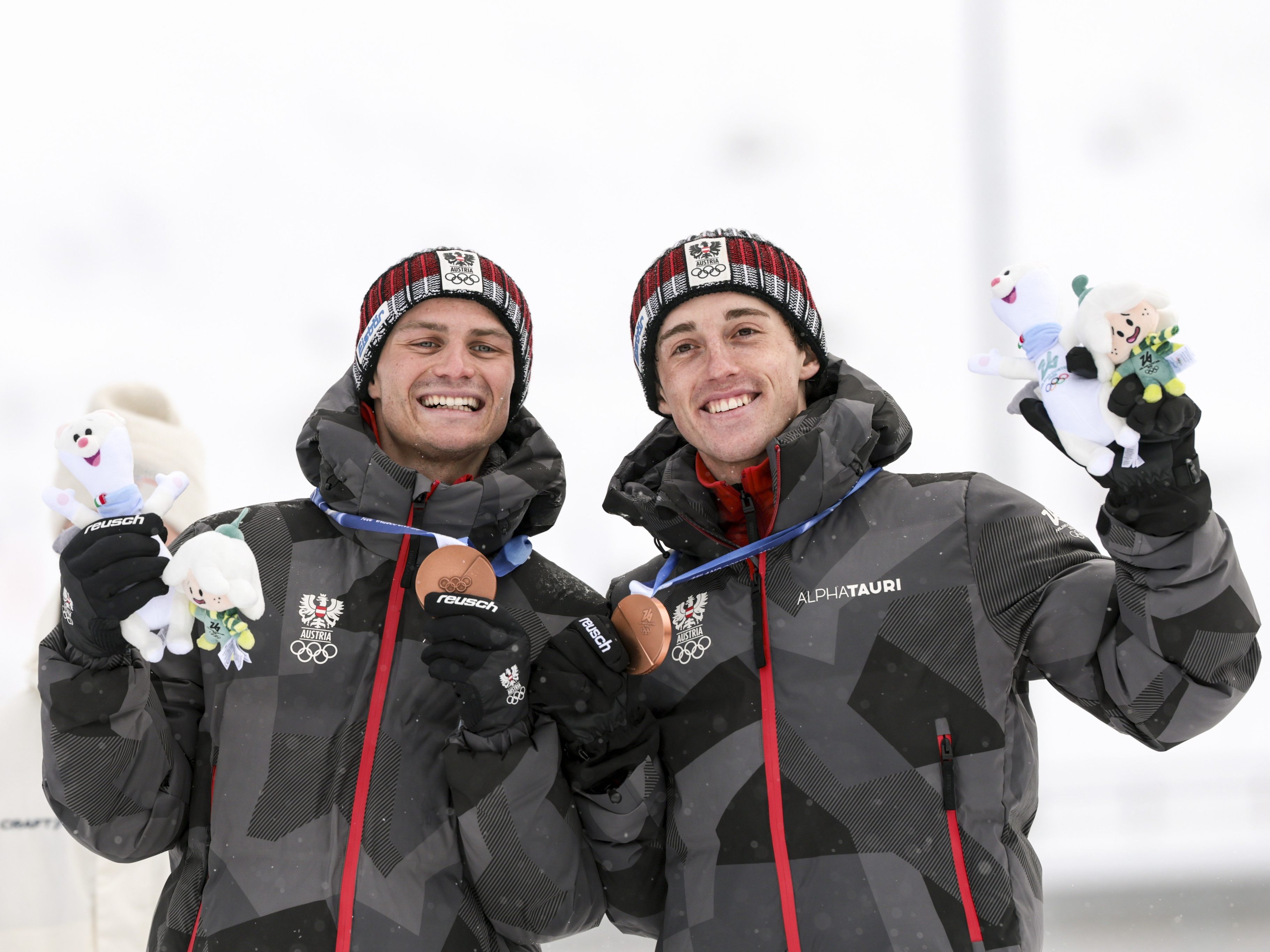 Rettenegger und Lamparter holen Bronze im Team-Sprint.