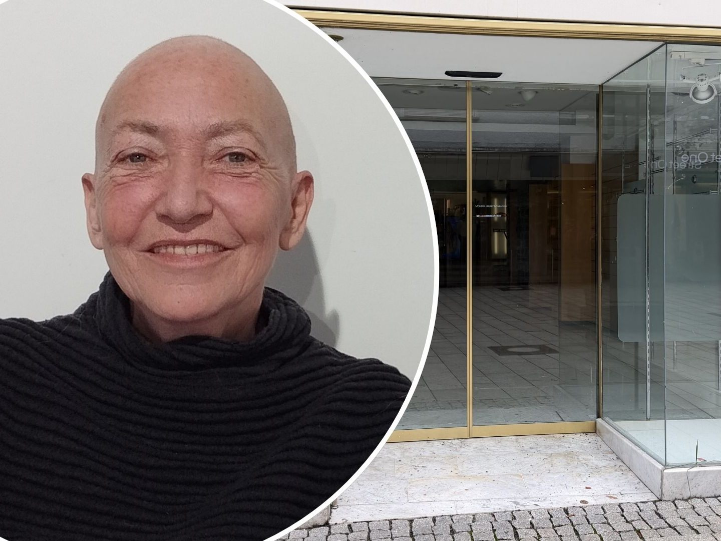 Galeristin Sylvia Janschek leidet unter dem Leerstand in Bregenz.