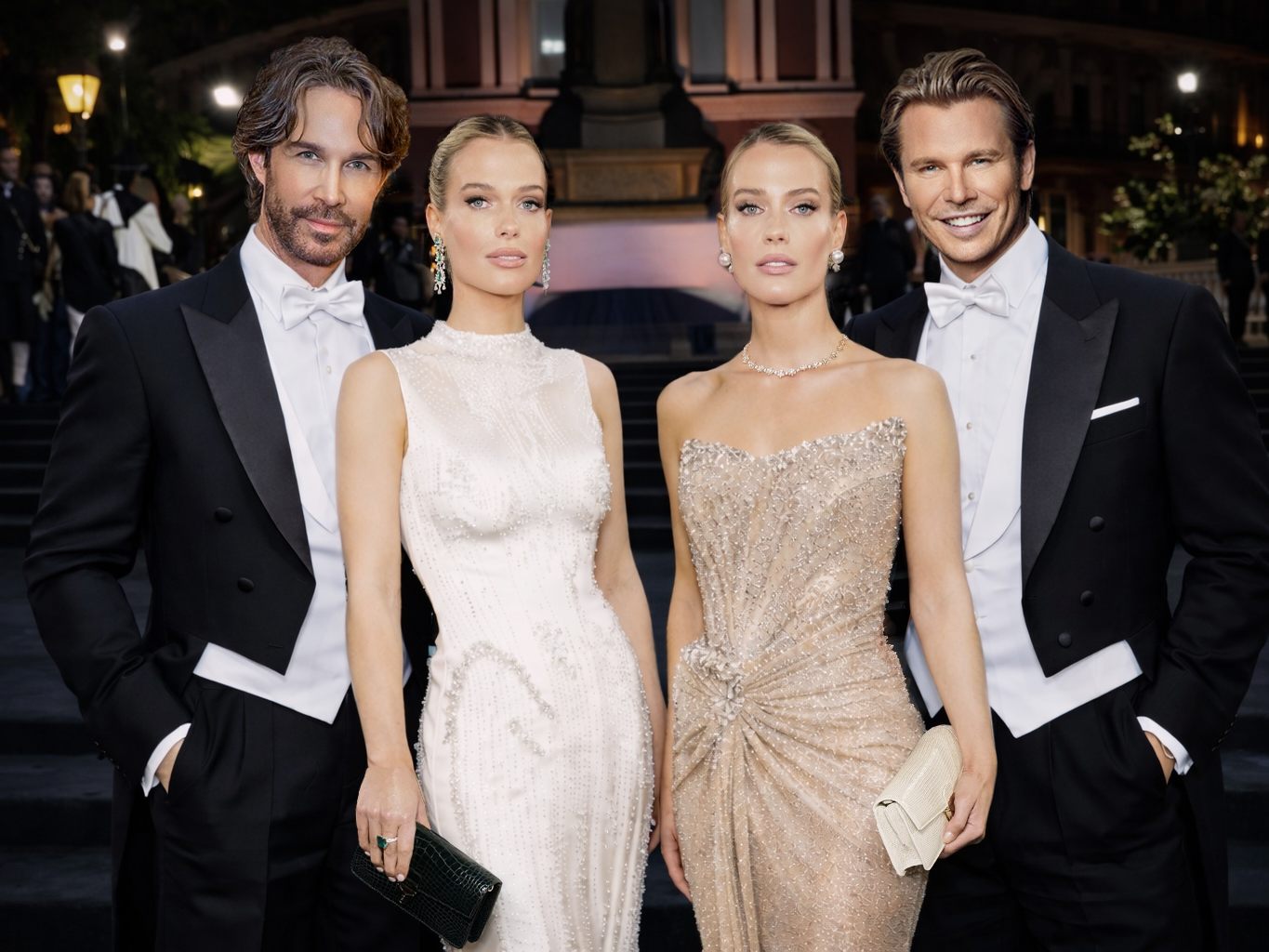 Am Donnerstag beim Wiener Opernball dabei: die Spencer-Schwestern (Mitte).