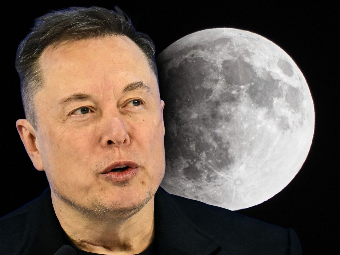 SpaceX-Gründer Elon Musk will den Fokus seines Raumfahrtunternehmens künftig stärker auf den Mond legen.