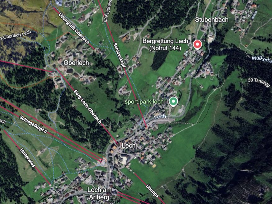 Schwerer Verkehrsunfall in Lech.