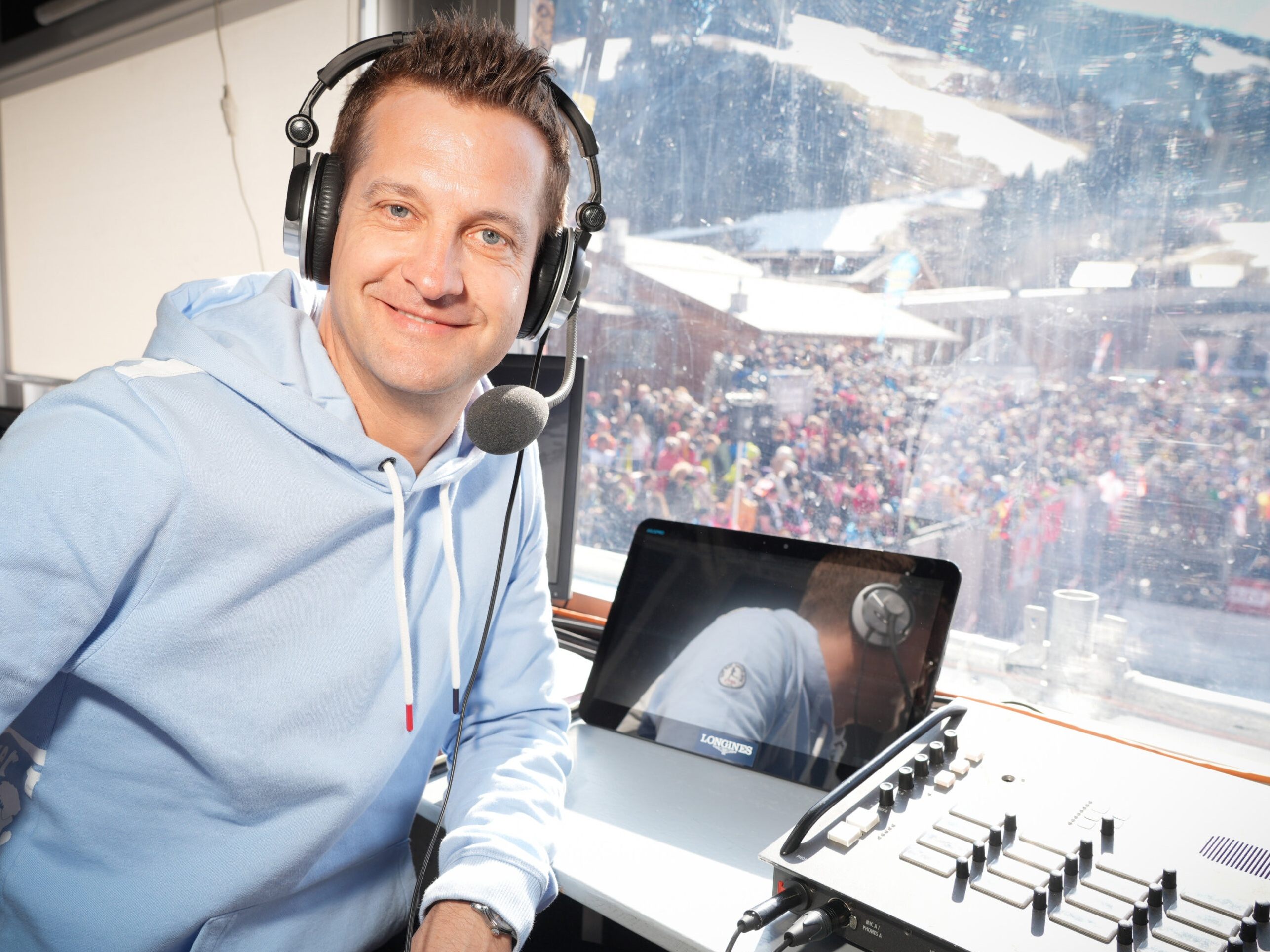 ORF-Sportmoderator und -Kommentator Oliver Polzer.