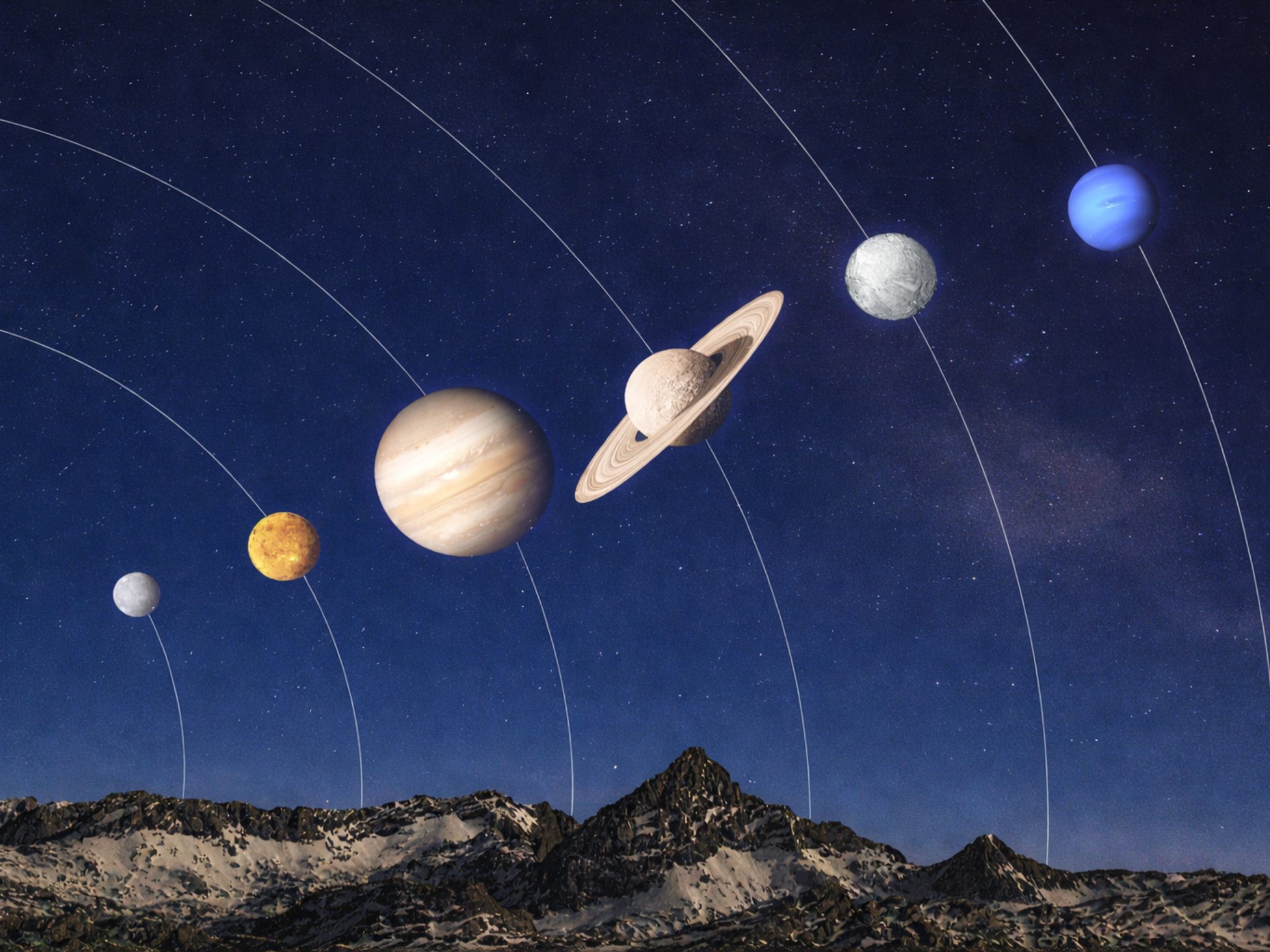 Seltenes Himmelsschauspiel: Sechs Planeten sind Ende Februar über Vorarlberg zu sehen. Wann und wo die Sicht am besten ist.