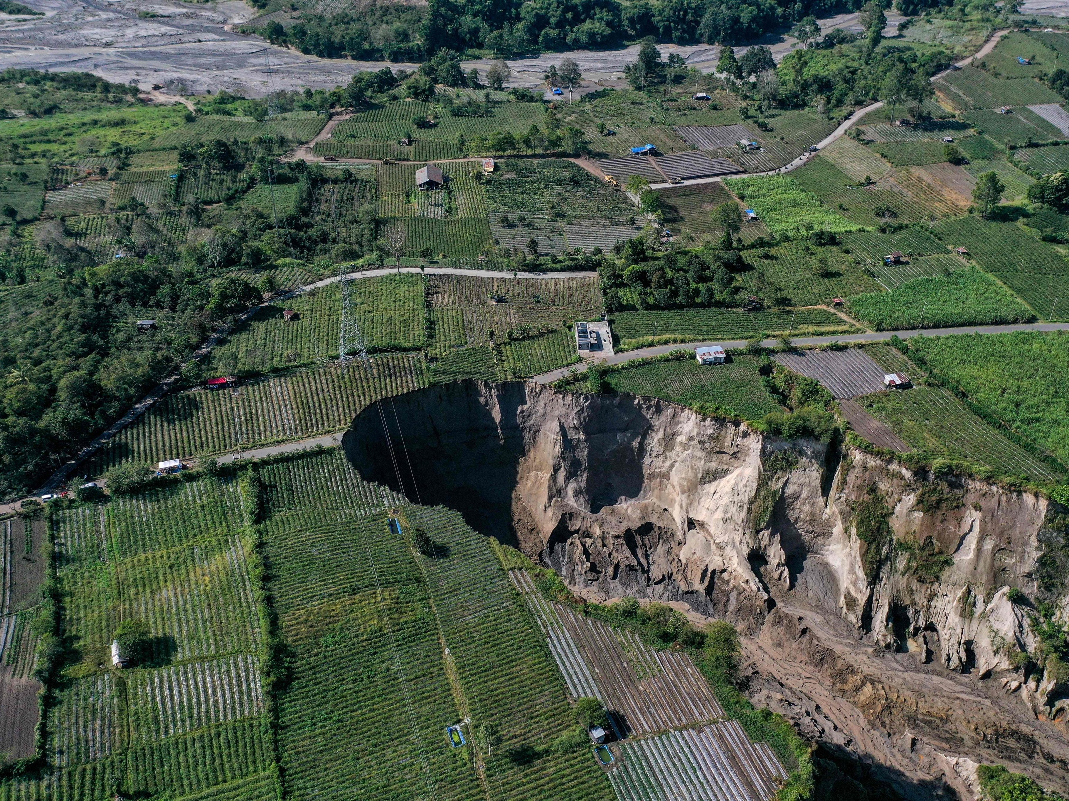 Mega-Krater in Aceh.