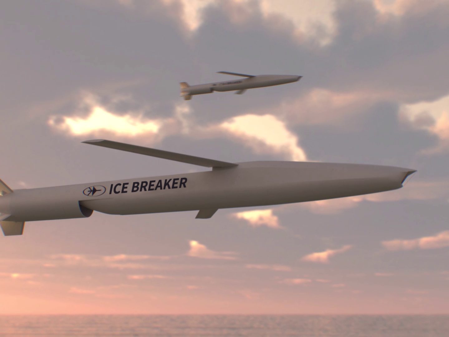 Rendering der neuen Präzisionsrakete.