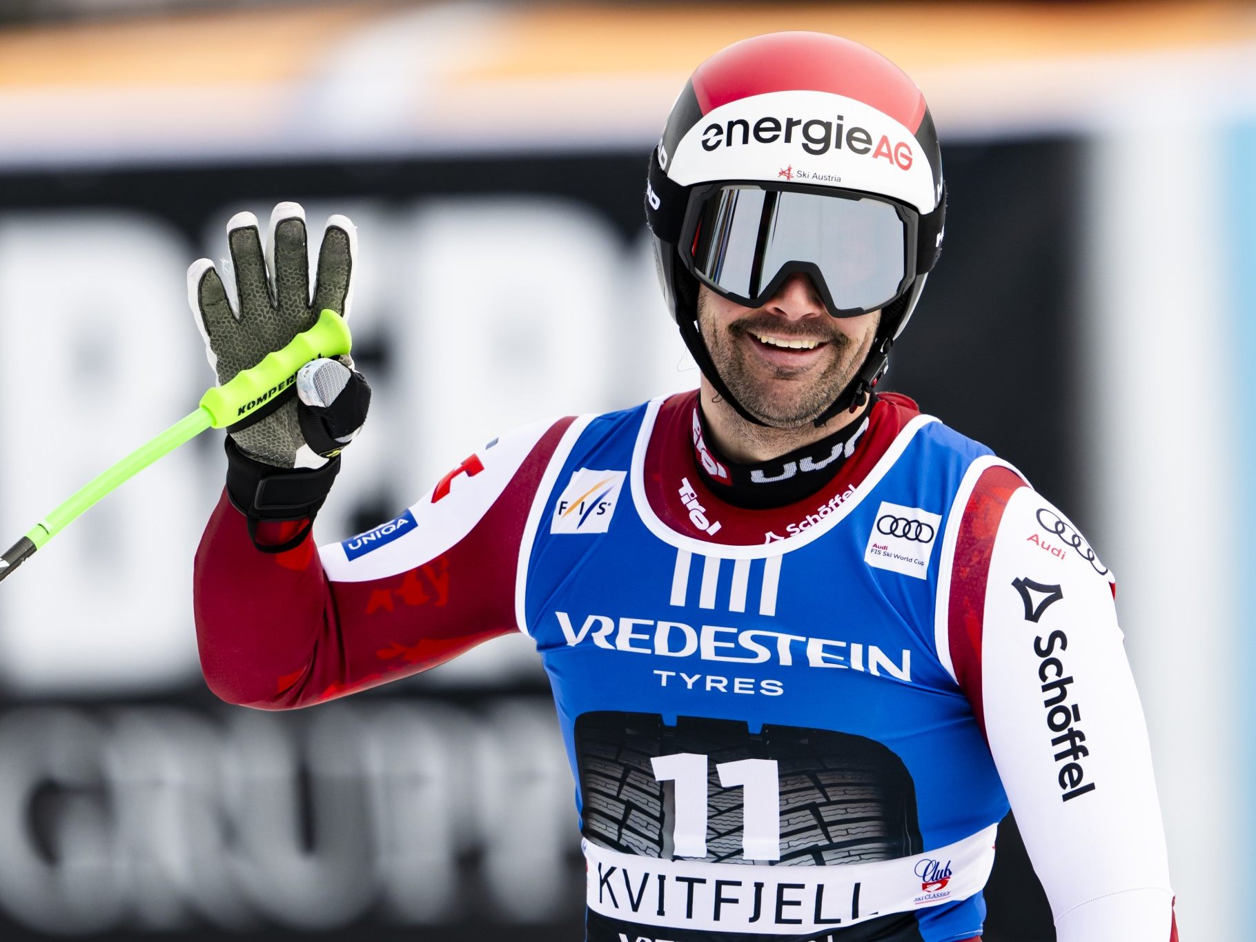 Sekundenkrimi in Kvitfjell: Kriechmayr hauchdünn geschlagen.