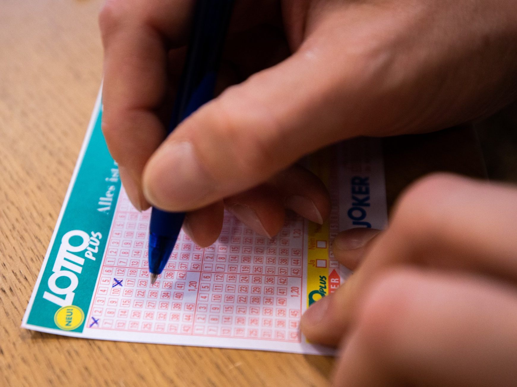 Ein Lotto-Zwillingsjackpot wartet am Sonntag.