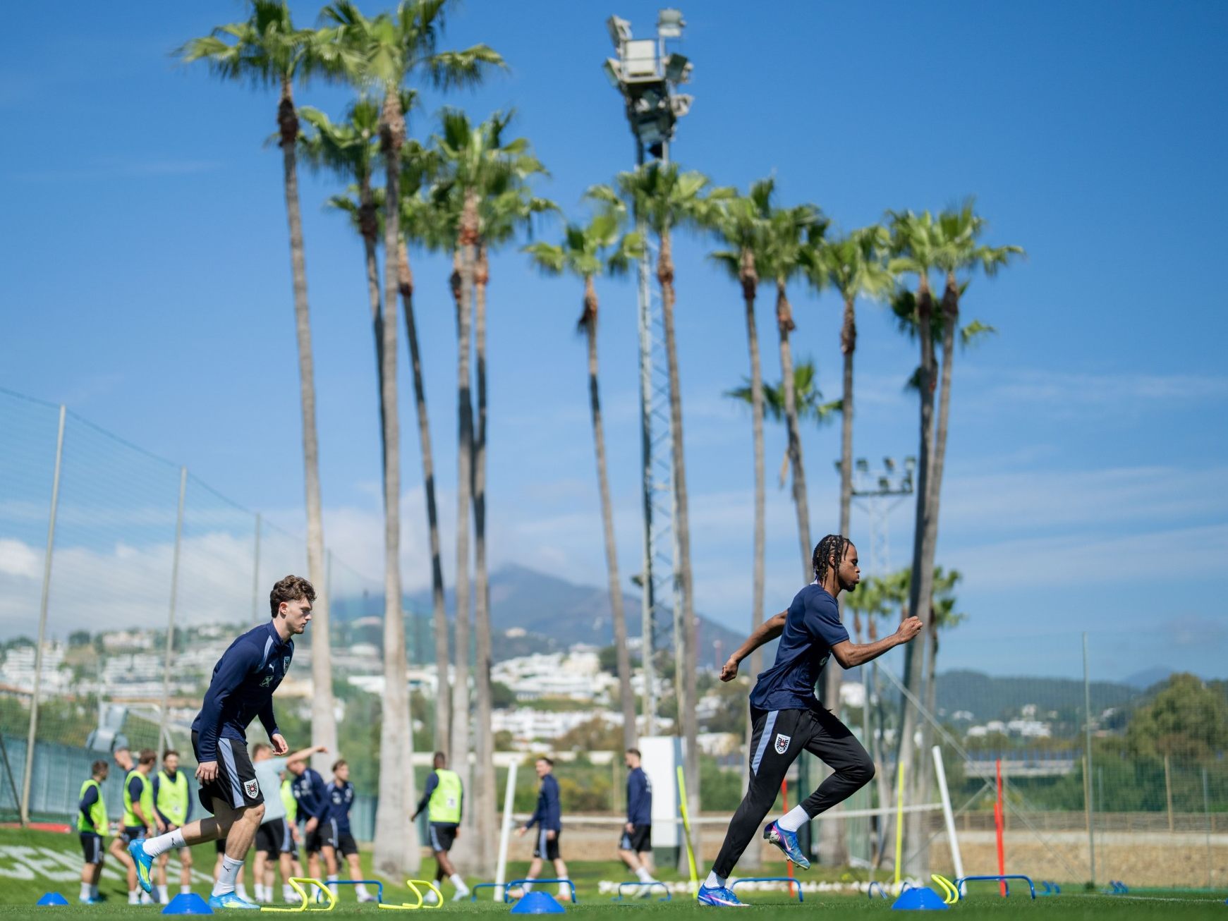 In Spanien bereitet sich das ÖFB-Team auf den Test gegen Ghana vor.