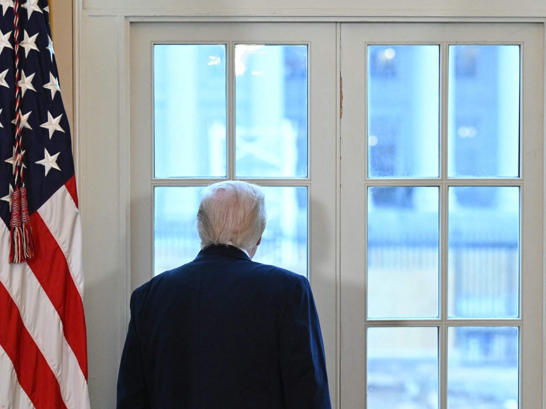 Informationen zu dem Vorhaben seien überhaupt erst durch eine "dumme Klage" an die Öffentlichkeit gelangt, so Trump.