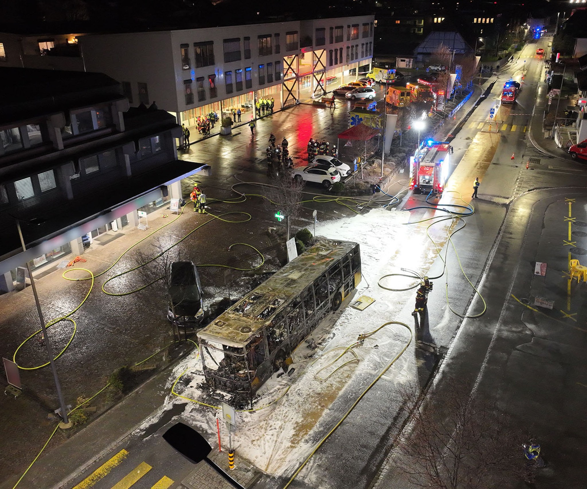SWITZERLAND-TRANSPORT-ACCIDENT-FIRE