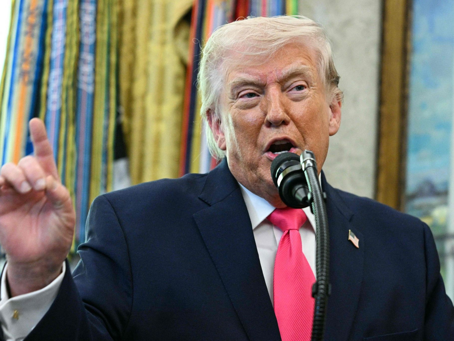 US-Präsident Donald Trump erklärte, dass Staaten sich künftig selbst verteidigen und mit Öl versorgen müssten.