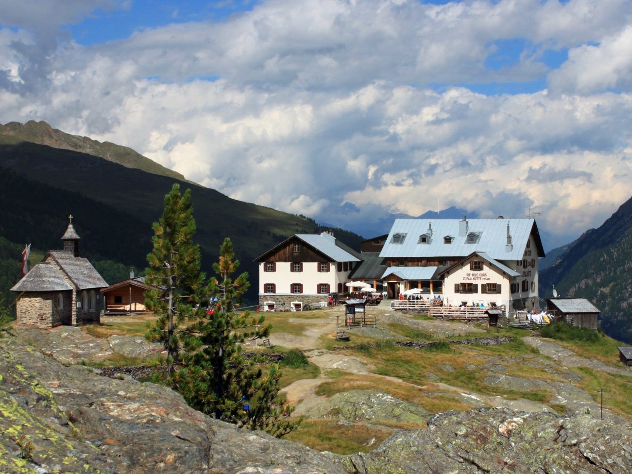 Vier Wochen auf über 2000 Metern: In dieser Berghütte leben die Studienteilnehmer unter realen Bedingungen.