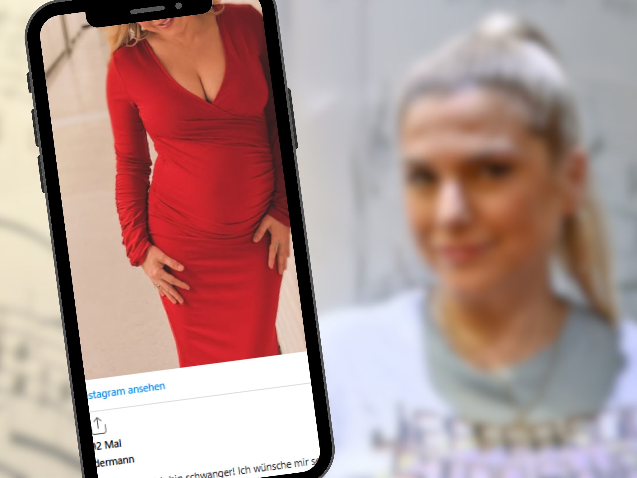 Jeanette Biedermann (46) ist schwanger.