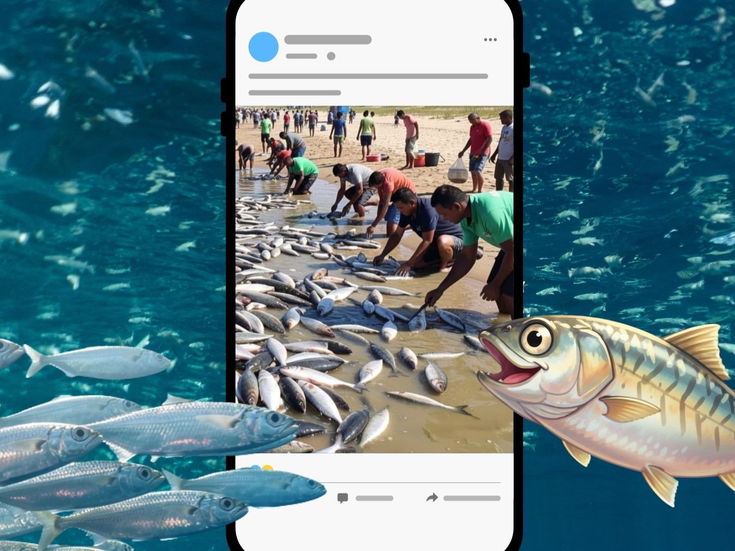 Fischwunder sorgt für Begeisterung.