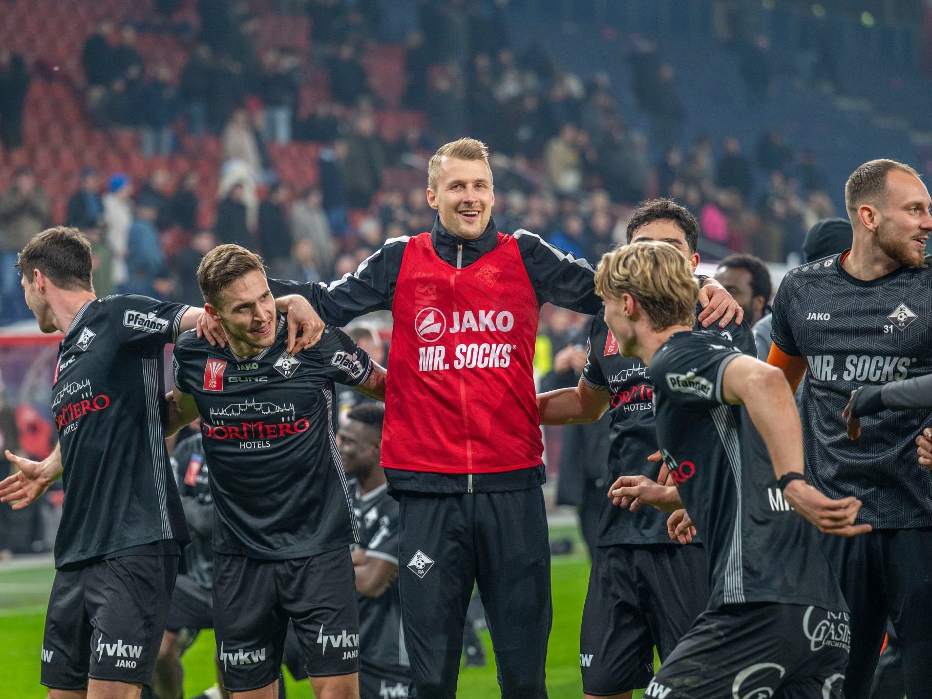 SCR Altach steht zum ersten Mal in der Vereinsgeschichte im Fußball-ÖFB-Cup-Finale.