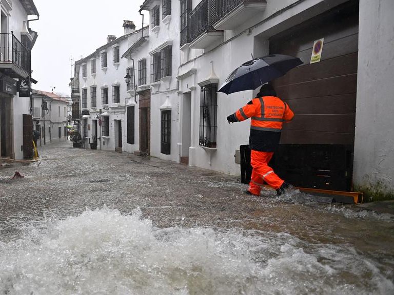 Spanien erlebt den regenreichsten Jahreswechsel seit fast 50 Jahren.
