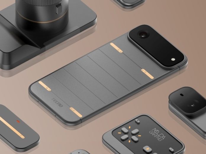 Das sogenannte "Modular Phone" von Tecno soll ohne Ladekabel auskommen.