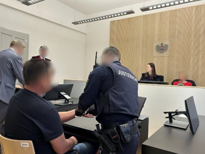 Prozess am Landesgericht Feldkirch.