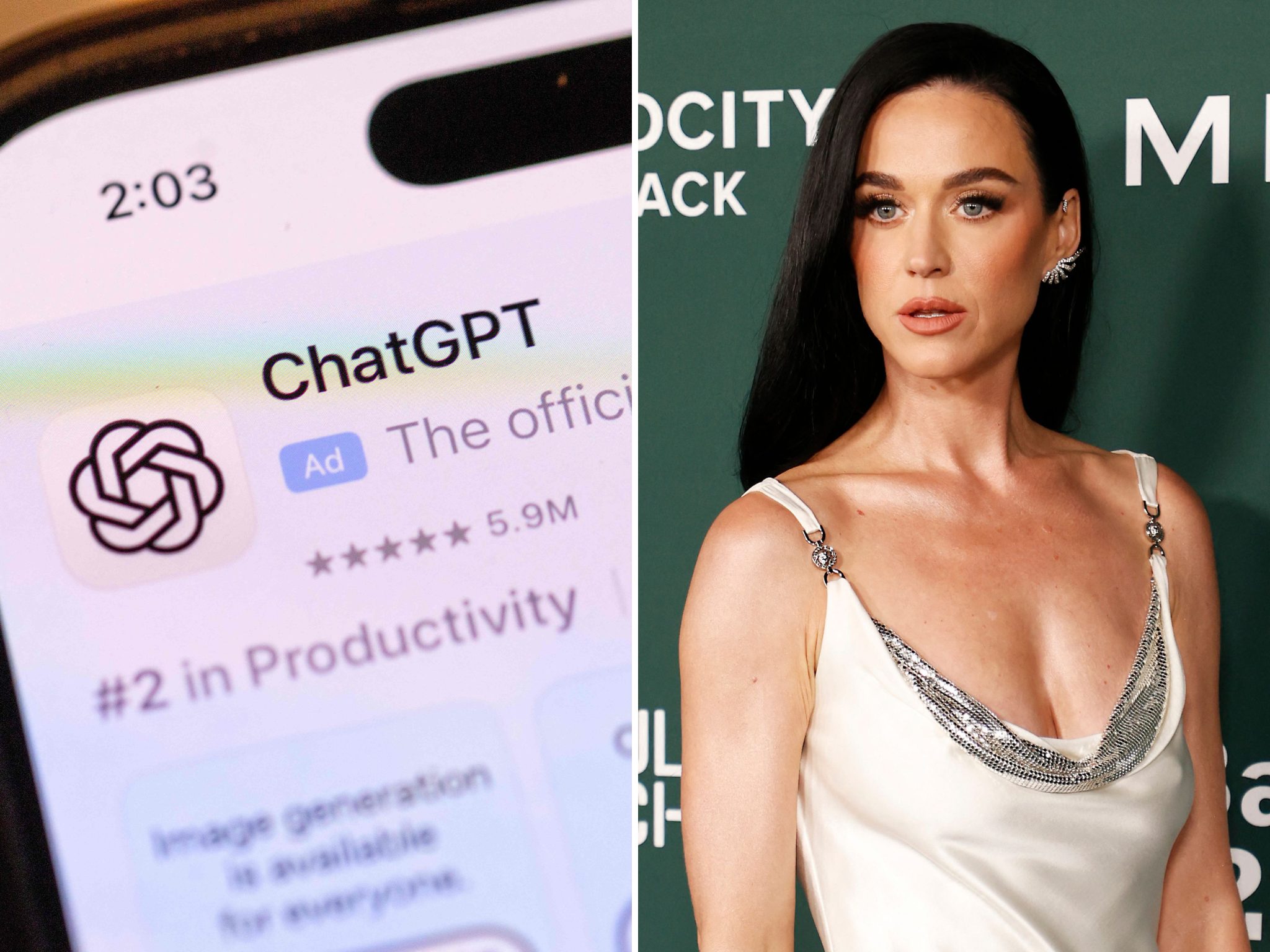 Katy Perry wechselt – und ChatGPT rutscht im Ranking ab.