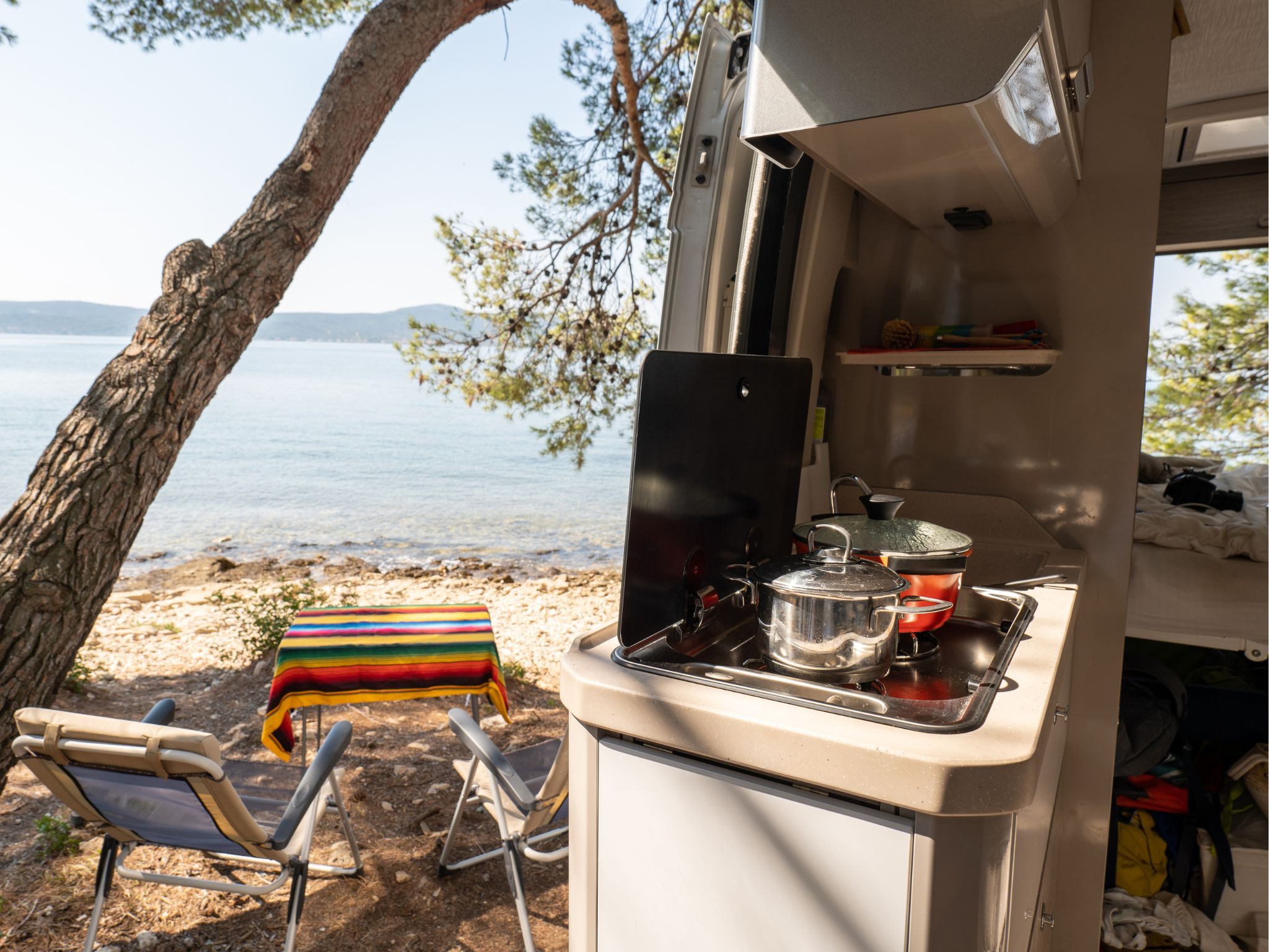 Die Campingsaison geht los.