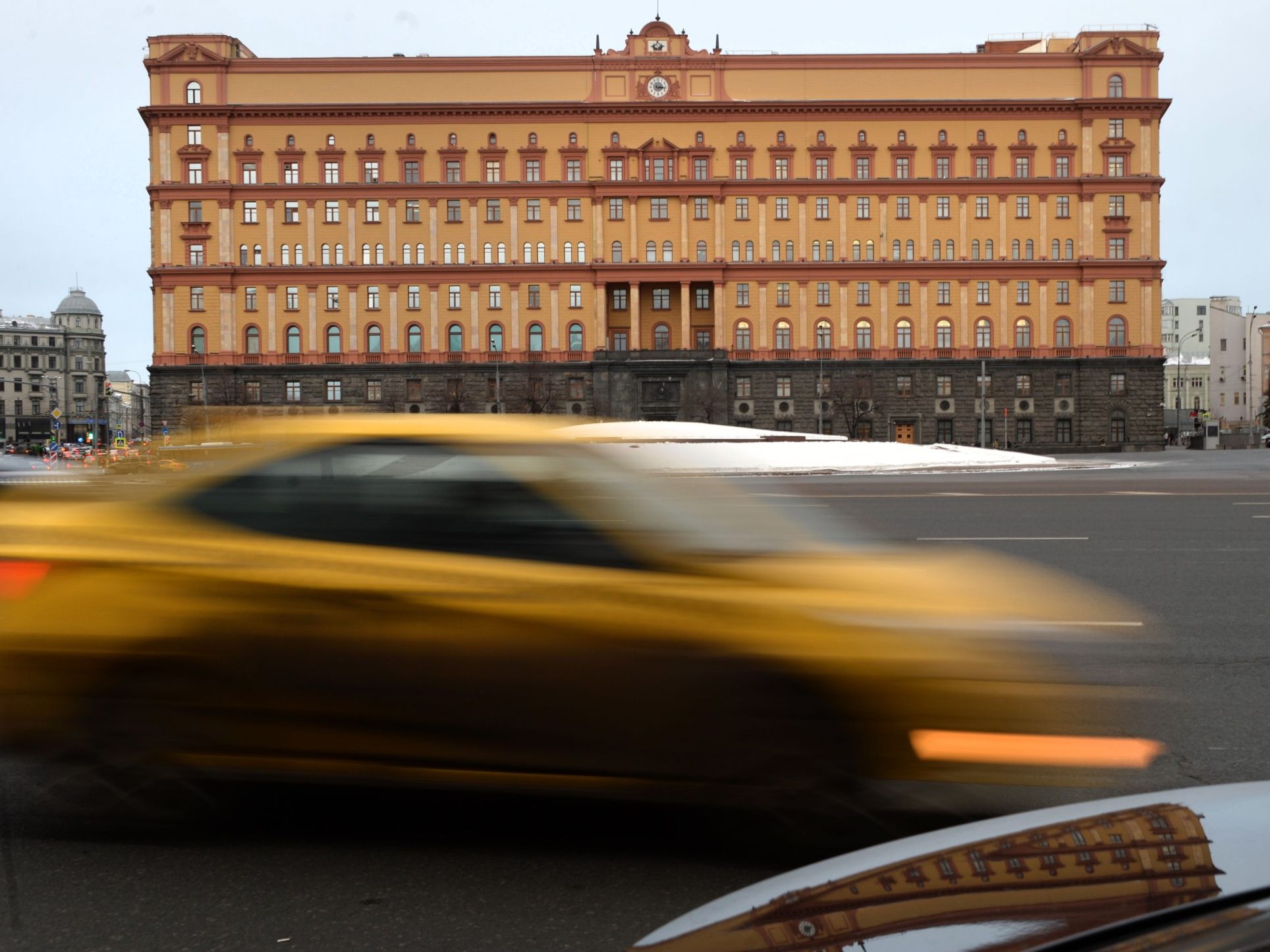 Das Hauptquartier des russischen Inlandgeheimdienstes in Moskau: Der FSB meldet immer wieder verhinderte Anschläge und Festnahmen von Verdächtigen.