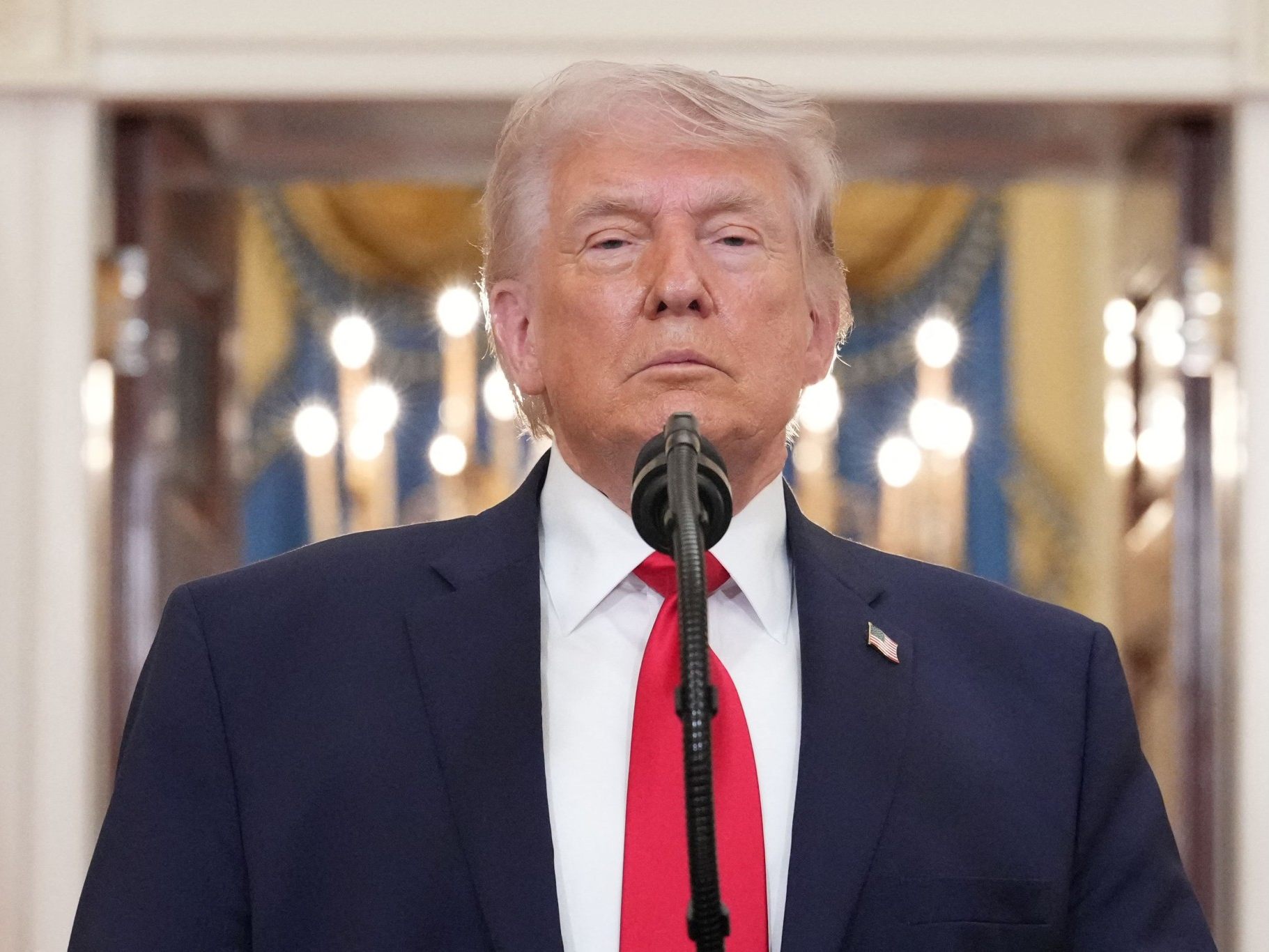 US-Präsident Donald Trump bezeichnete die vereinbarte Waffenruhe mit Iran als "totaler und vollständiger Sieg".