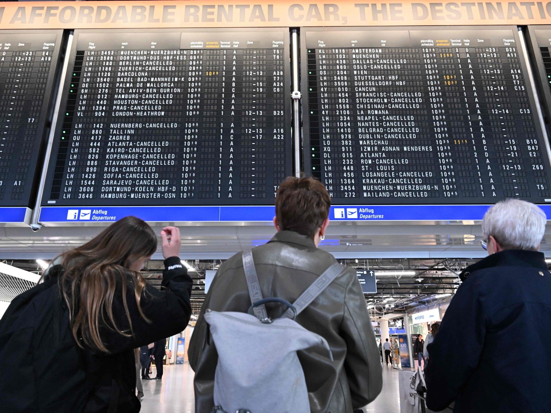 Kabinenpersonal tritt in Streik
