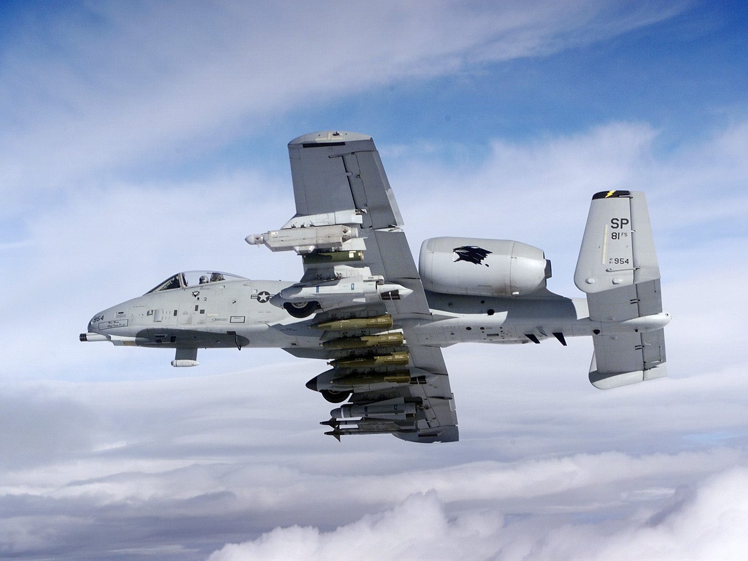 Eine A-10 der USAF.