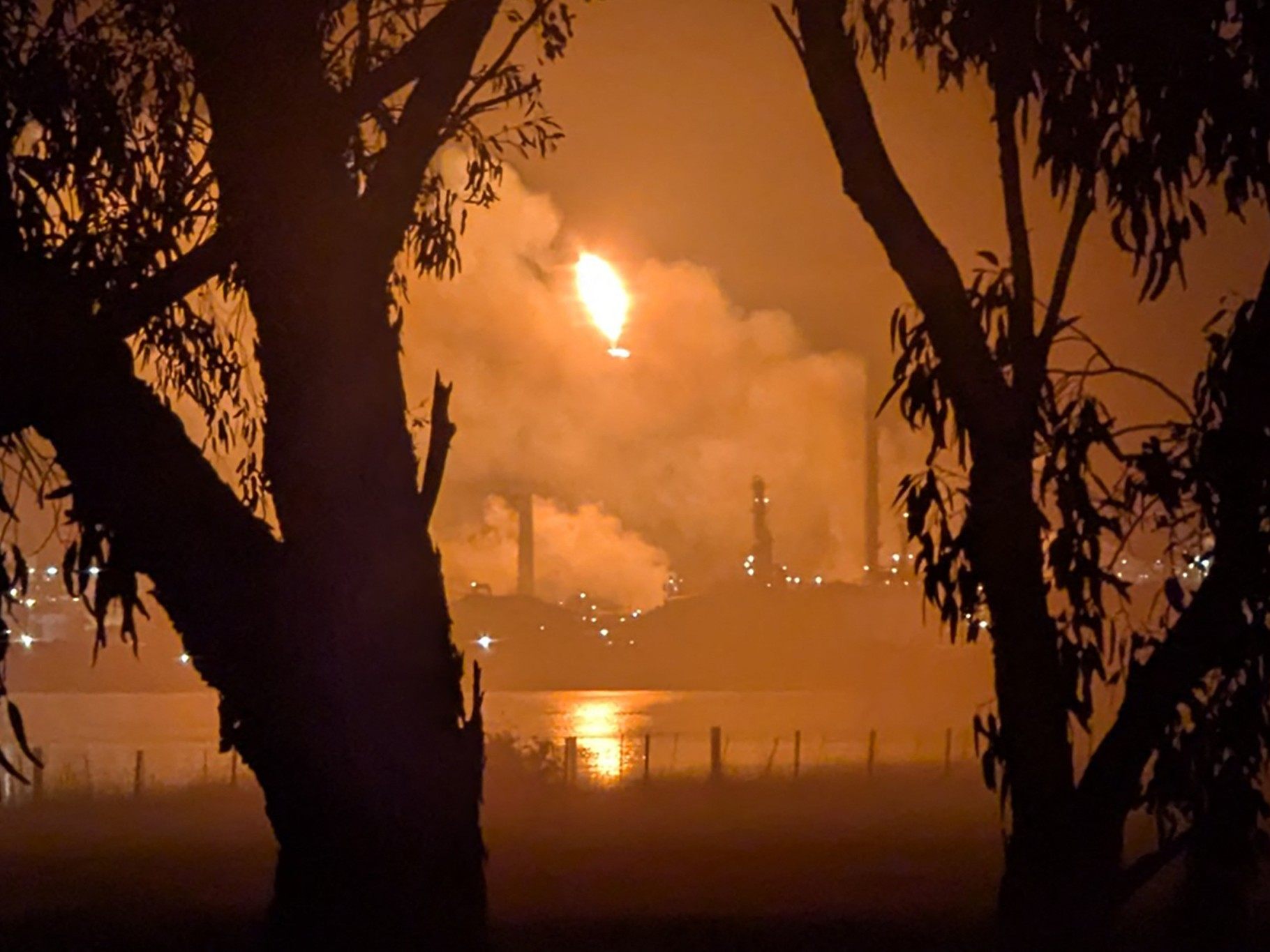 Es kam zu mehreren Explosionen.