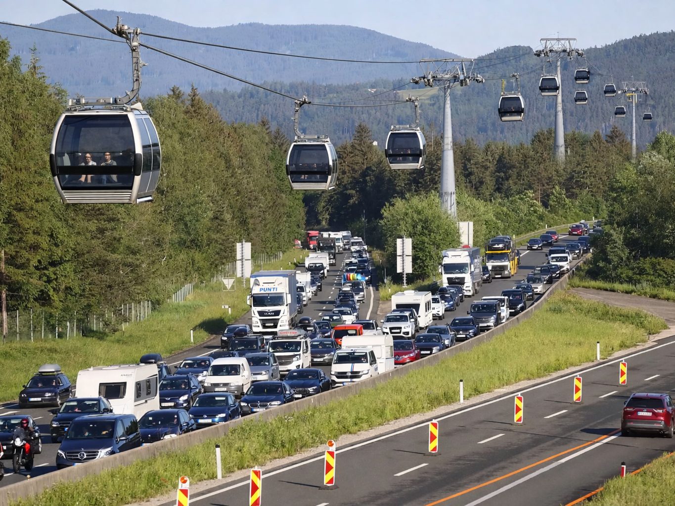 Stadtseilbahnen boomen weltweit – im Ländle kaum gefragt
