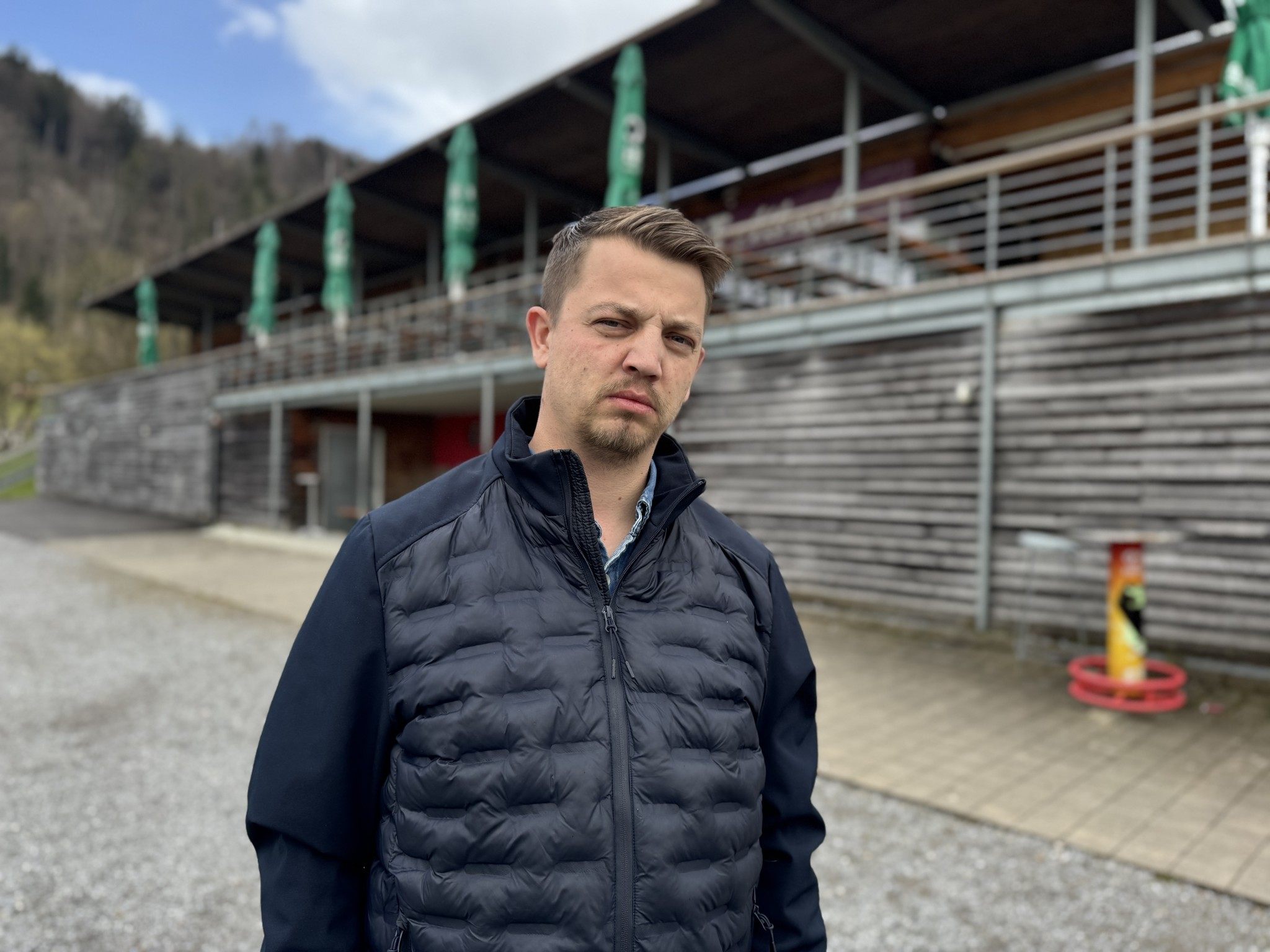 Vereinsobmann Roman Eder ist entsetzt über die Vorfälle beim Clubmheim.