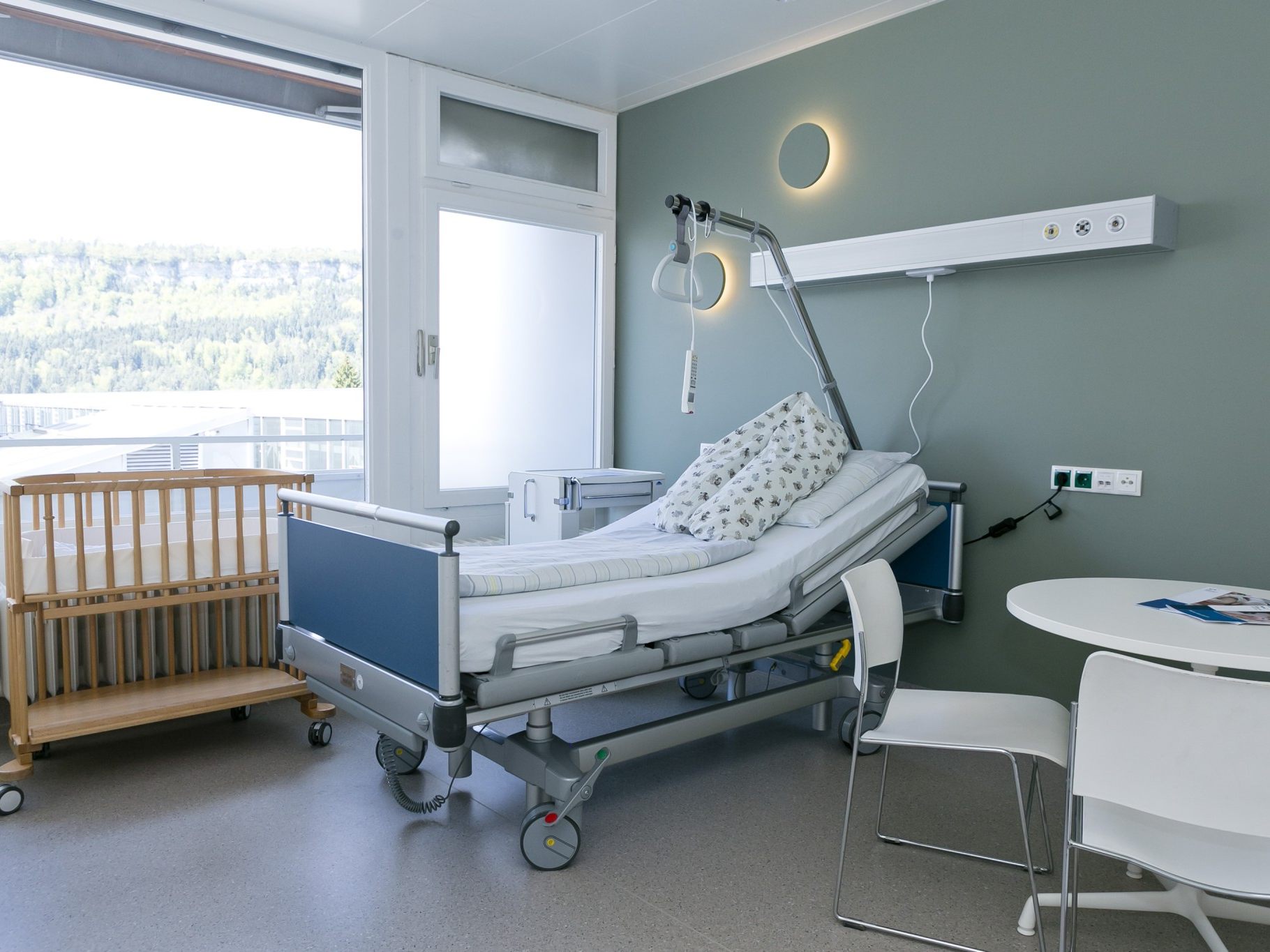 Im LKH Feldkirch steht jetzt ein neues Familienzimmer zur Verfügung.