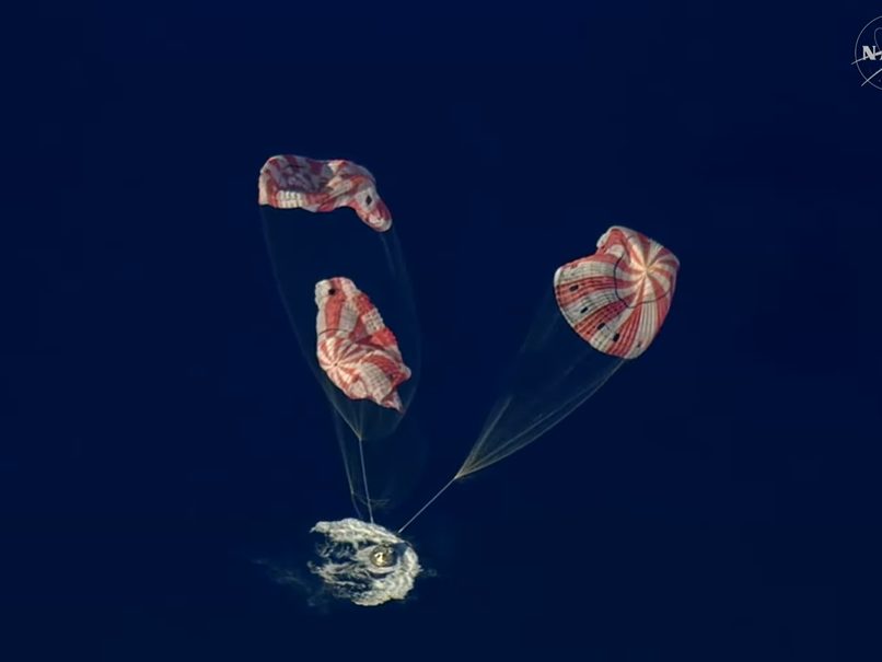 Die Artemis-Crew ist zurück auf der Erde.