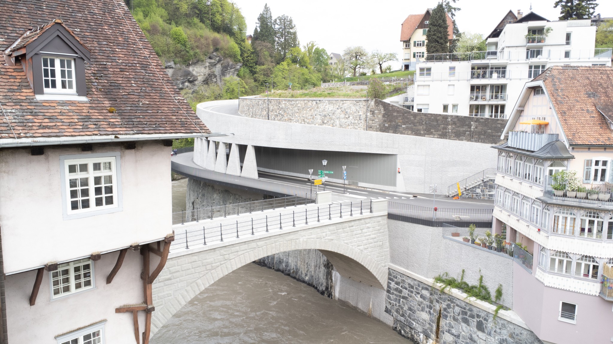 Seit rund vier Jahren wird in der Kapfschlucht gebaut.