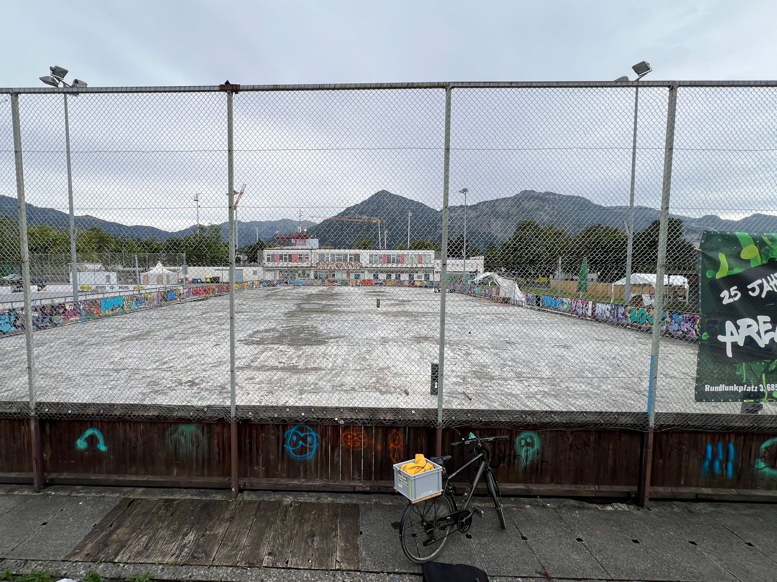 Aus Eis wird Sand: Neues Projekt in Dornbirn.